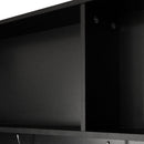 Entryway Bench With Coat Rack, 3 In 1 Design And Adjustable Shelves by HouseOfZazla