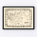 Picture Map of China 1932