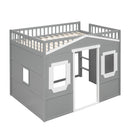 Elegant House Loft Bed With Ladder