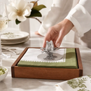 Magnolia Napkin Weight by Arthur Court Designs