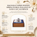 Magnolia Napkin Weight by Arthur Court Designs