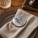 Bull Napkin Weight by Arthur Court Designs