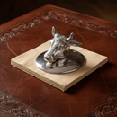 Bull Napkin Weight by Arthur Court Designs