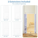 67.5" Extra Tall Pet Gate Heavy-Duty Metal Cat Gate with 30.5"-41" Wide Opening-White by LJGDeals