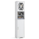 67 Inch Tall Bathroom Cabinet Freestanding Storage Cabinet with 5 Adjustable Shelves by DirectDeals