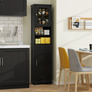 67 Inch Tall Bathroom Cabinet Freestanding Storage Cabinet with 5 Adjustable Shelves by LJGDeals