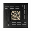 Propane Gas Fire Pit Table, 50000 Btu, Rectangular For Outside - Black