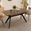 70x35x30" Wood Dining Table