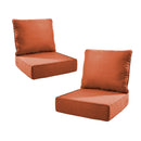 6" Thicker Outdoor Chair Cushion Set - Waterproof