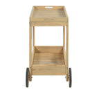 Saratoga Outdoor Rolling Bar Cart