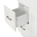 Bathroom Vanity With 2 Doors, 2 Drawers, Adjustable Shelf, Hidden Slides & Soft Close Hinges