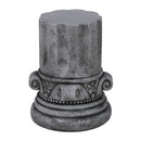 Outdoor End Table, Round Side Table For Patio And Garden - Antique Gray by Unique Piece Furniture