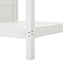 Topmax 66" Large Outdoor Farmhouse Wooden Potting Bench Table