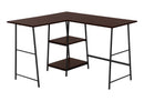 Computer Desk, Home Office, Corner, Storage Shelves, L Shape, Work, Laptop, Contemporary, Modern by Unique Piece Furniture
