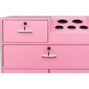 Locking Beauty Salon Storage Cabinet Hair Dryer Holder Stylist Equipment Drawer