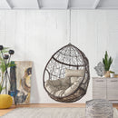 Teardrop Hanging Chair With 8Ft Chain by HouseOfZazla