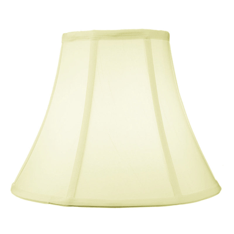 12"W x 10"H Egg Shell Shantung Bell Lampshade