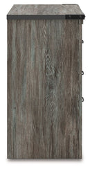 Frandern - Two Drawer Night Stand - Gray