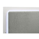 Sophia - Panel Bed With LED Headboard by HouseOfZazla