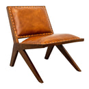 Colin - Lounge Chair - Brown / Tan by HouseOfZazla