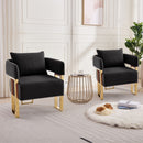 Modern Classic Decorative Chair with Teddy Fleece Upholstery by HouseOfZazla