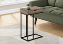 Accent Table, C-Shaped Contemporary & Modern Versatile Design by HouseOfZazla