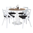 Dakota Charlotte - 5 Piece Contemporary Design Dining Set by HouseOfZazla