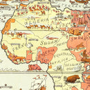 Vintage Mercator Map of the World 1931