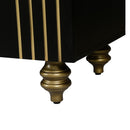 Modern Fluted Sideboard Buffet with Storage