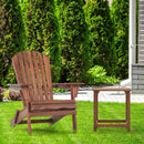 Lounge Patio Chair For Garden Outdoor Wooden Folding Adirondack Chair (Set of 2) Solid Cedar Wood Lounge Patio Chair For Garden by Unique Piece Furniture
