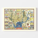 Vintage Map of New Haven, Connecticut 1928
