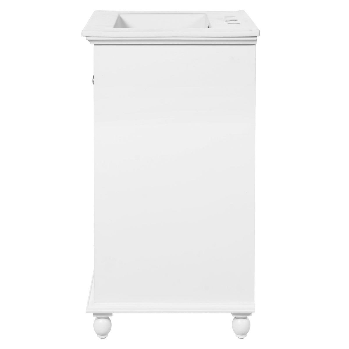 Modern Bathroom Vanity With Sink, Cabinet With Drawer And Dividers, Rectangular Storage Unit, photo 22 of 40