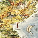 Pictorial Map of Panama 1939