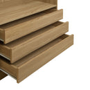 Doorless Storage Wardrobe For Dedroom With Shelves And 3 Drawers by HouseOfZazla