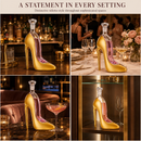 Gold Heel Stiletto High Heels Shape Decanter Whiskey and Wine Decanter