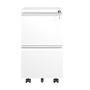 Metal Drawer Mobile File Cabinet With Lock For Home Office Organizer by HouseOfZazla