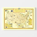 Map of America's Making 1926