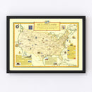 Map of America's Making 1926