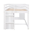 Loft Bed With Cabinet And Shelf by HouseOfZazla