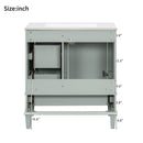 30" Bathroom Vanity with Sink Combo Set