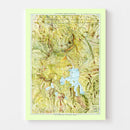 Vintage Map of Yellowstone National Park 1898