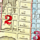 Vintage Map of St Louis, Missouri 1844