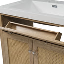 Bathroom Vanity With Double Sink, Large Storage Space by HouseOfZazla