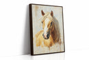 Golden Palomino in Brushstroke Light