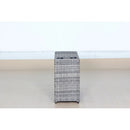 Shick Outdoor Side Table - Gray Mix by HouseOfZazla
