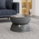 Sparling Modern Iron Hourglass Coffee Table by HouseOfZazla