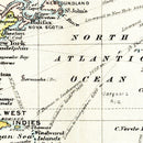 Vintage Map of the World 1892