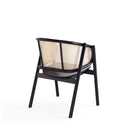 Versailles - Accent Armchair - Black / Natural by HouseOfZazla