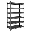 Garage Shelving Units 2400LBS Heavy Duty Storage Shelves Adjustable Metal Shelf 6 Tier - Black by HouseOfZazla