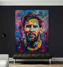 Lionel Messi Art Wallpaper Mural.